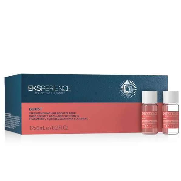EKSPERIENCE BOOST STRENGHTENING BOOSTER DOSE – ANTIROTTURA PER CAPELLI INDEBOLITI 12×6 ML