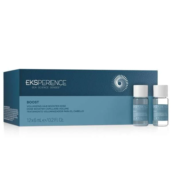 EKSPERIENCE BOOST VOLUMIZING BOOSTER DOSE – VOLUMIZZANTE PER CAPELLI FINI E FRAGILI 12×6 ML