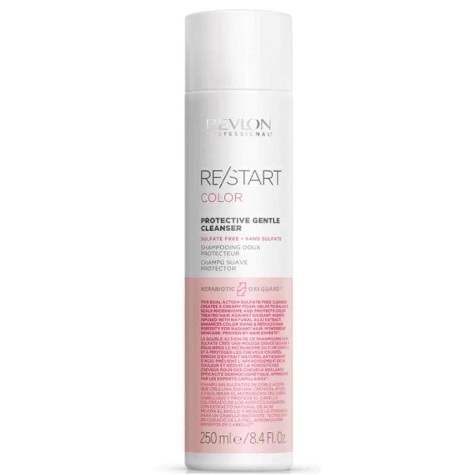 RESTART COLOR PROTECTIVE GENTLE CLEANSER SULFATE FREE 250 ML.