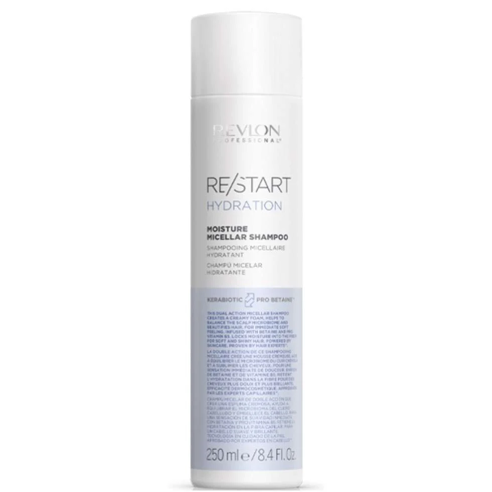 RESTART HYDRATION MOISTURE MICELLAR SHAMPOO 250 ML.