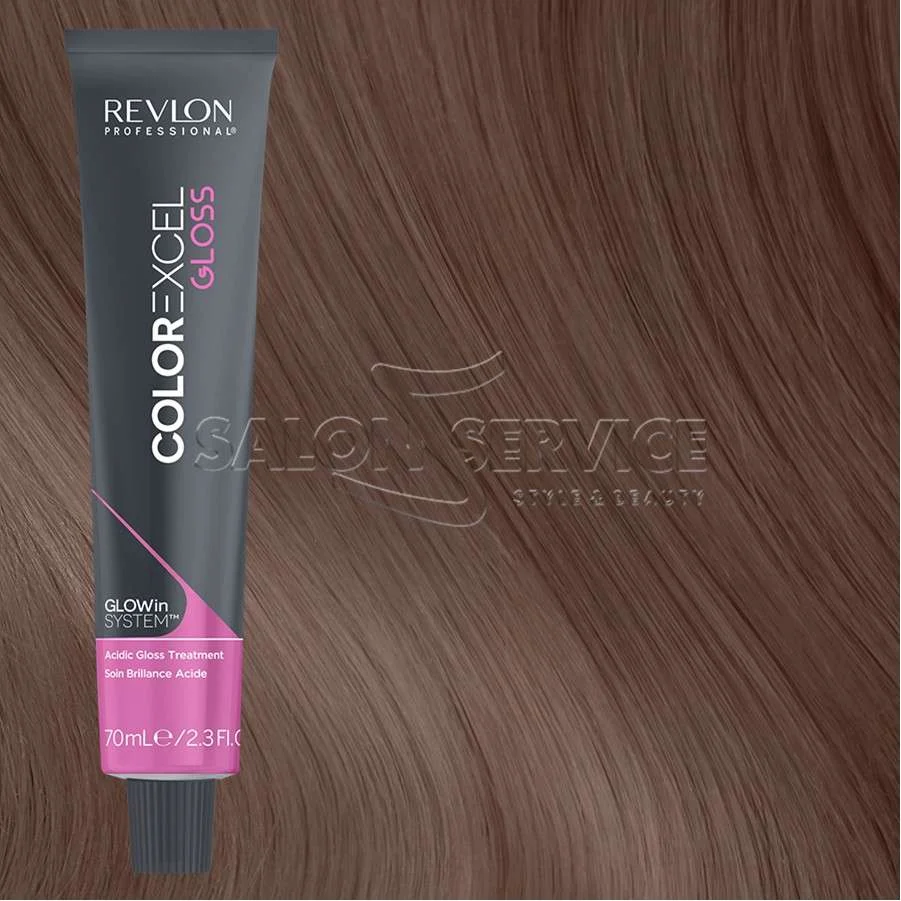REVLON COLOR EXCEL GLOSS GLOW IN SYSTEM COL. 5,24 – CASTANO CHIARO IRISE RAME