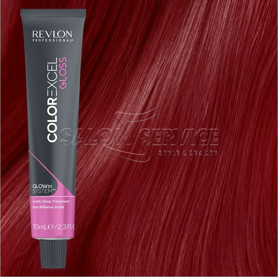 REVLON COLOR EXCEL GLOSS GLOW IN SYSTEM COL. 6,660 – BIONDO SCURO ROSSO INTENSO