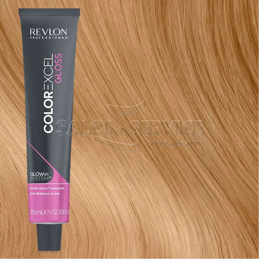 REVLON COLOR EXCEL GLOSS GLOW IN SYSTEM COL. 8,04 – BIONDO CHIARO NATURALE RAME