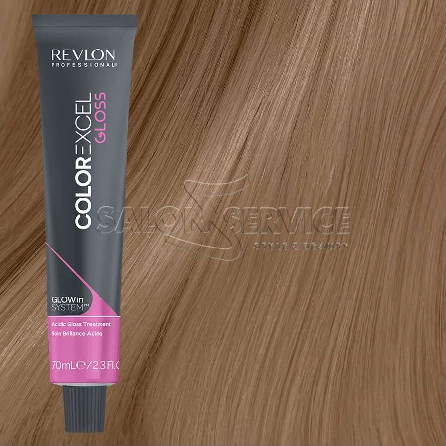REVLON COLOR EXCEL GLOSS GLOW IN SYSTEM COL. 8,12 – BIONDO CHIARO CENERE IRISE’