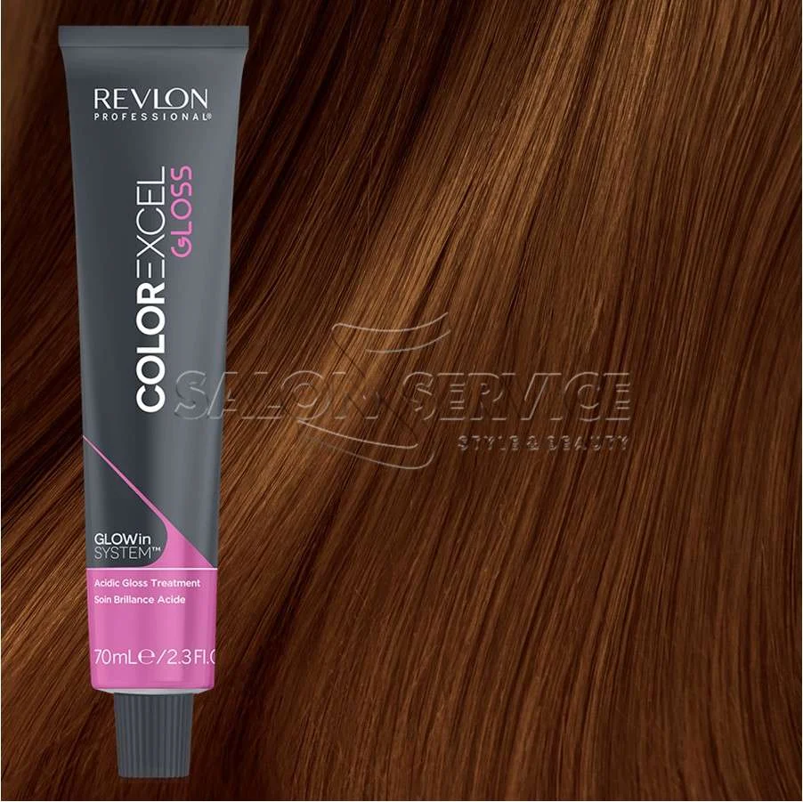 REVLON COLOR EXCEL GLOSS GLOW IN SYSTEM COL. 8,342 – BIONDO CHIARO DORATO RAME