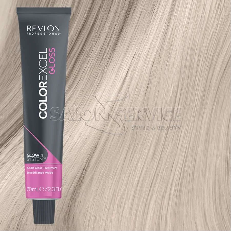 REVLON COLOR EXCEL GLOSS GLOW IN SYSTEM COL. 9,127 – BIONDO CHIARISSIMO CENERE IRISE’