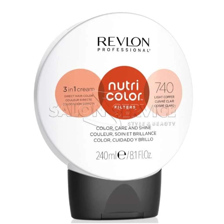 NUTRICOLOR FILTERS 740 – RAME CHIARO – 240 ML.