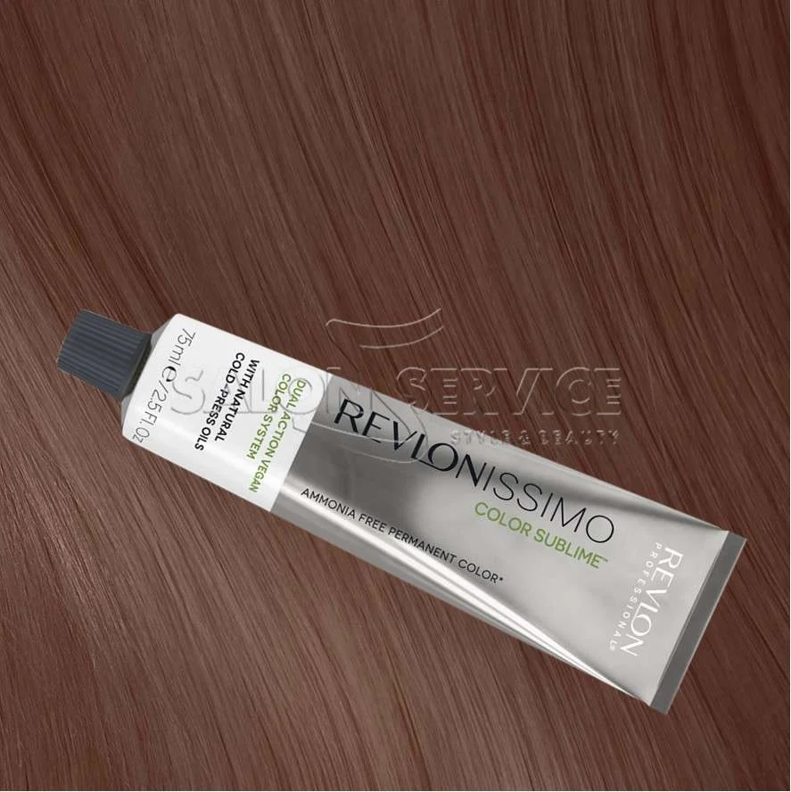 REVLONISSIMO COLOR SUBLIME VEGAN 5.4 CASTANO CHIARO RAME 75 ML.