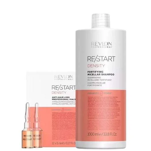RESTART TRATTAMENTO URTO ANTICADUTA – SHAMPOO 1000ML + FIALE PROFESSIONALI ANTICADUTA