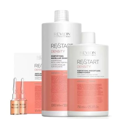 RESTART TRATTAMENTO COMPLETO ANTICADUTA – SHAMPOO 1000ML + CONDITIONER + FIALE INTENSIVE