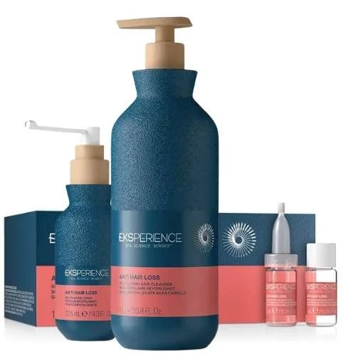 EKSPERIENCE TRATTAMENTO COMPLETO ANTICADUTA – SHAMPOO 1000 ML + TONICO + FIALE SOS CADUTA
