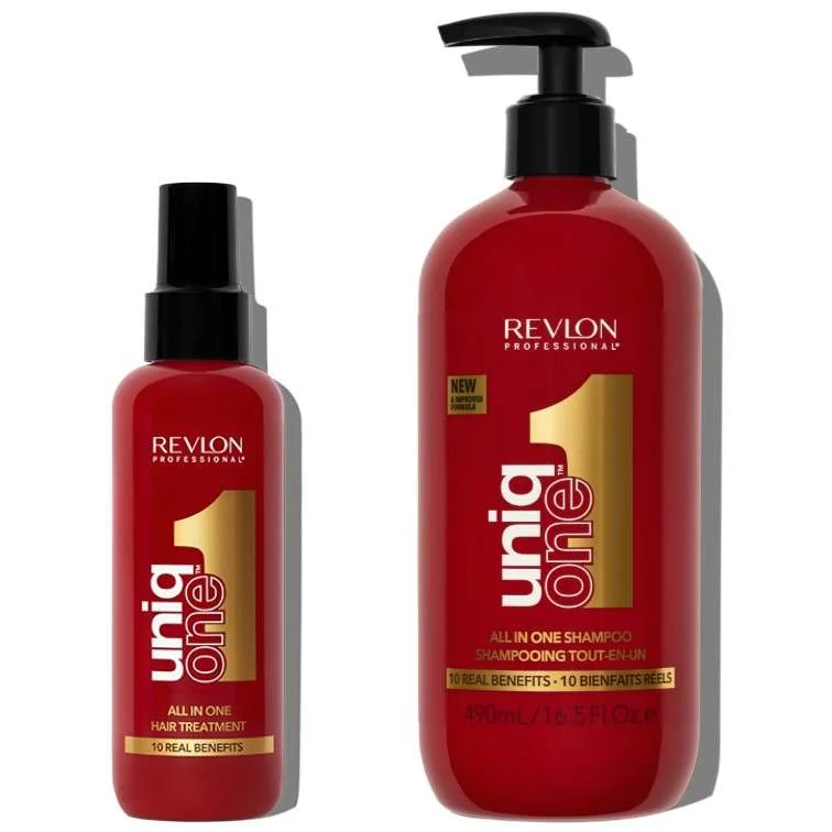 UNIQONE COMPLETE KIT – HAIR TREATMENT CLASSIC FRAGRANCE 150 + SHAMPOO 490 ML