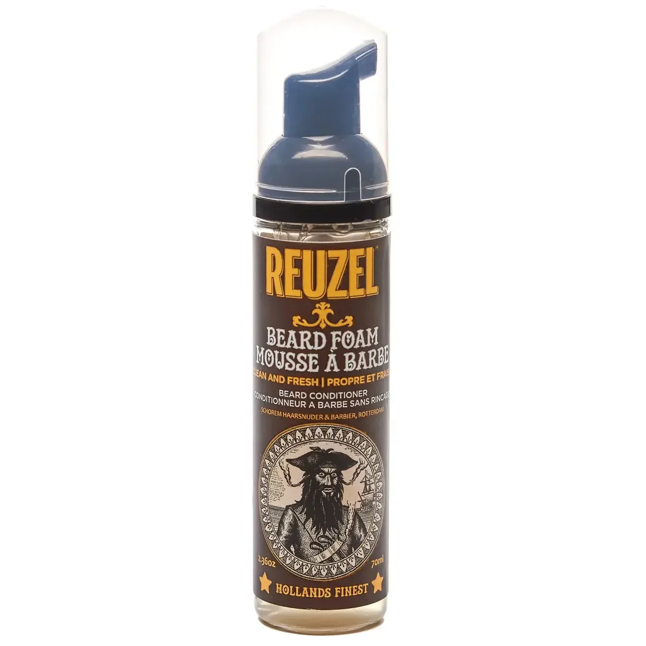 REUZEL BEARD FOAM CLEAN & FRESH 70 ML.