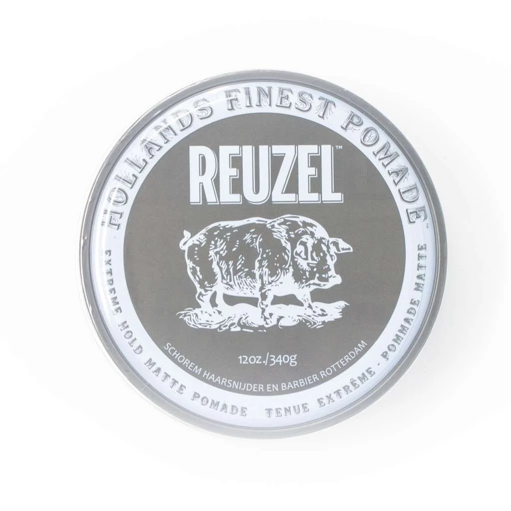 REUZEL EXTREME HOLD MATTE POMADE 340 GR.
