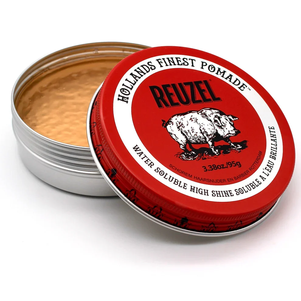 REUZEL RED POMADE WATER SOLUBLE HIGH SHEEN 95 GR.