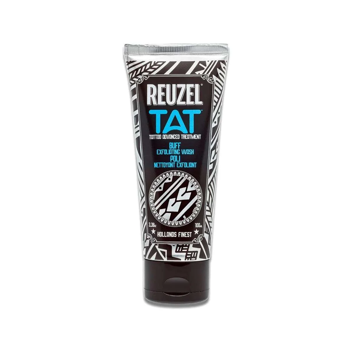 REUZEL TATTOO ADVANCED TREATMENT BUFF EXFOLIATING WASH 100 ML.
