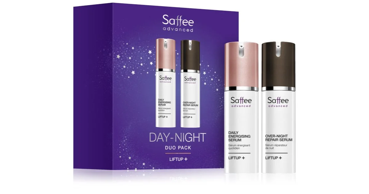 Saffee Advanced LIFTUP+ Duo Pack kit per la cura del viso giorno e notte