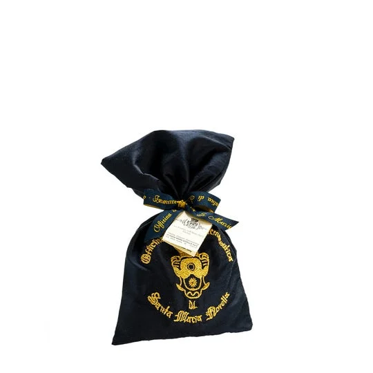 Santa Maria Novella Pot Pourri Borsa in Seta Ricamata Blue