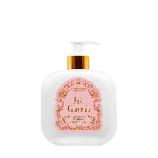 Santa Maria Novella Rosa Gardenia Crema Fluida 250 ml Vetro
