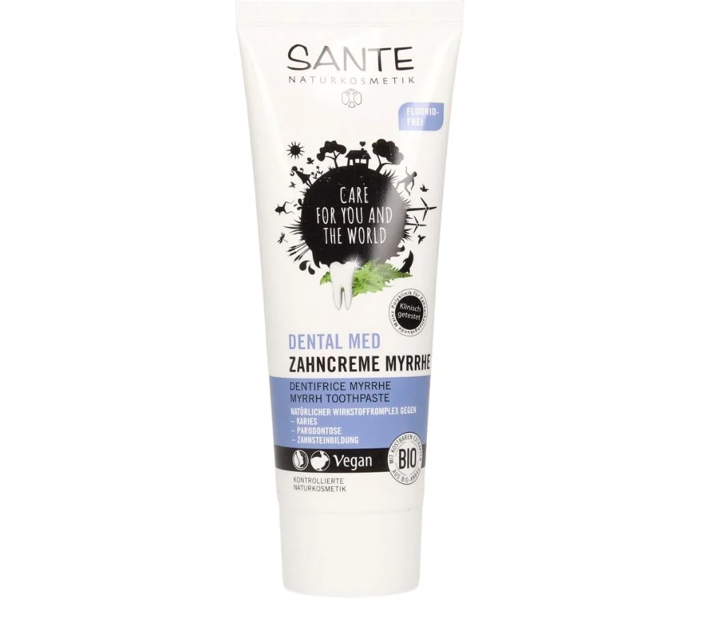SANTE NATURKOSMETIK Dentifricio Dental Med alla Mirra