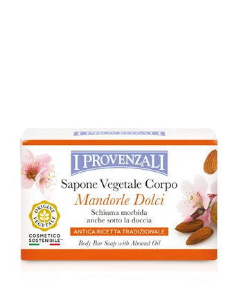 I PROVENZALI Sapone Vegetale Corpo Mandorle Dolci