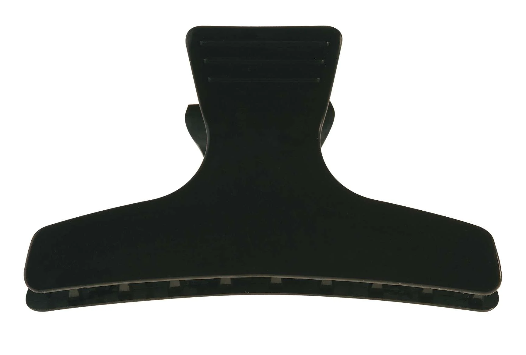 PINZA PLASTICA GRANDE NERA 12 PZ.