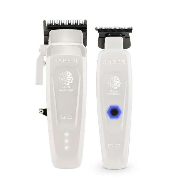 STYLECRAFT SABER WHITE – CLIPPER 2.0 + TRIMMER