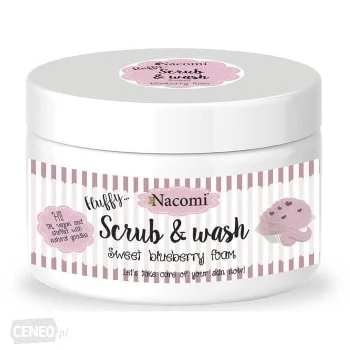 NACOMI Scrub & Wash Sweet Blueberry Foam