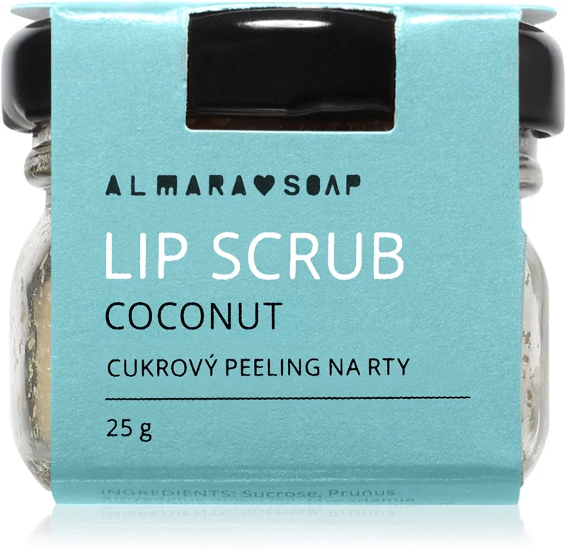 Almara Soap Scub Allo Zucchero Per Le Labbra Coconut 25 G