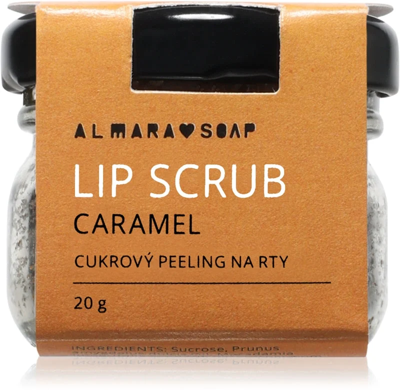Almara Soap Scub Allo Zucchero Per Le Labbra Caramel 20 G