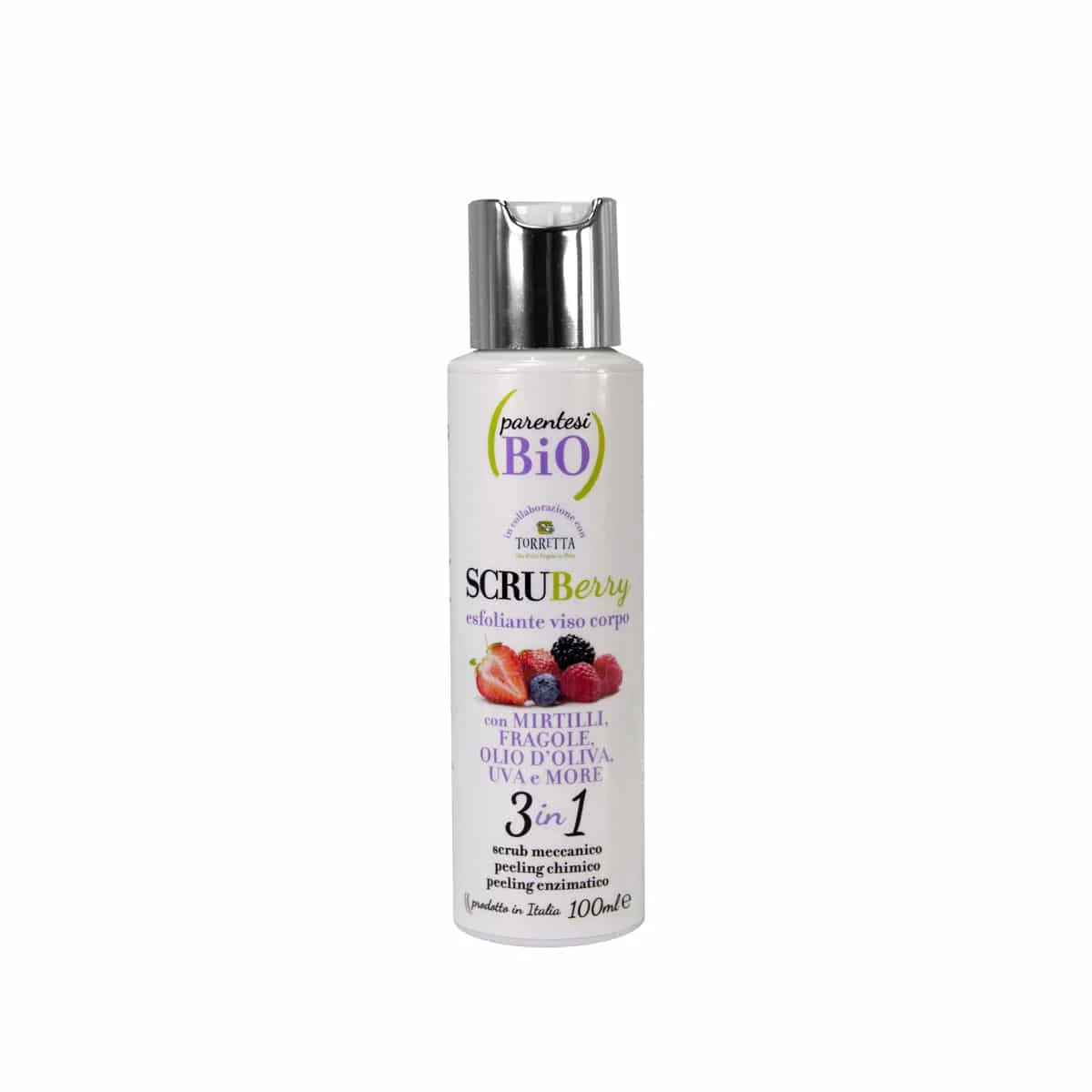 PARENTESI BIO Scruberry – Esfoliante Viso e Corpo 3 in 1