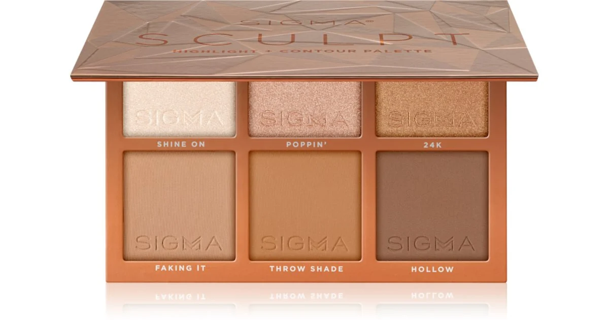 Sigma Beauty Sculpt Palette contouring 27,48 g