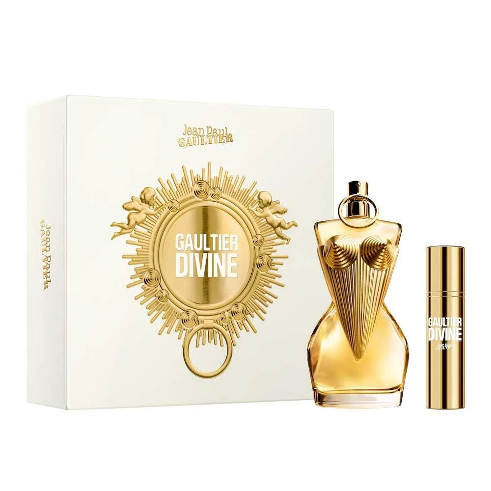 Set Jean Paul Gaultier: Gaultier Divine Eau De Toilette da donna 100 ml + Gaultier Divine Eau De Toilette donna 10 ml