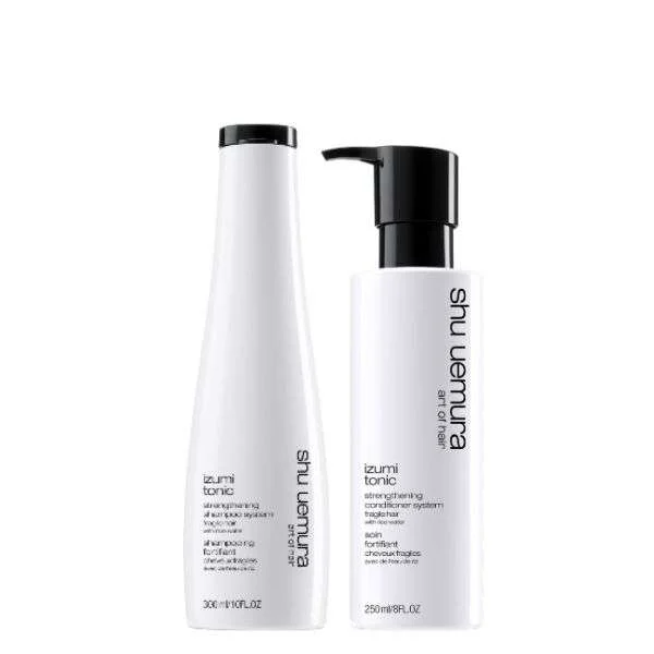 SHU UEMURA IZUMI TONIC STRENGTHENING 300 ML. + CONDITIONER 250ML