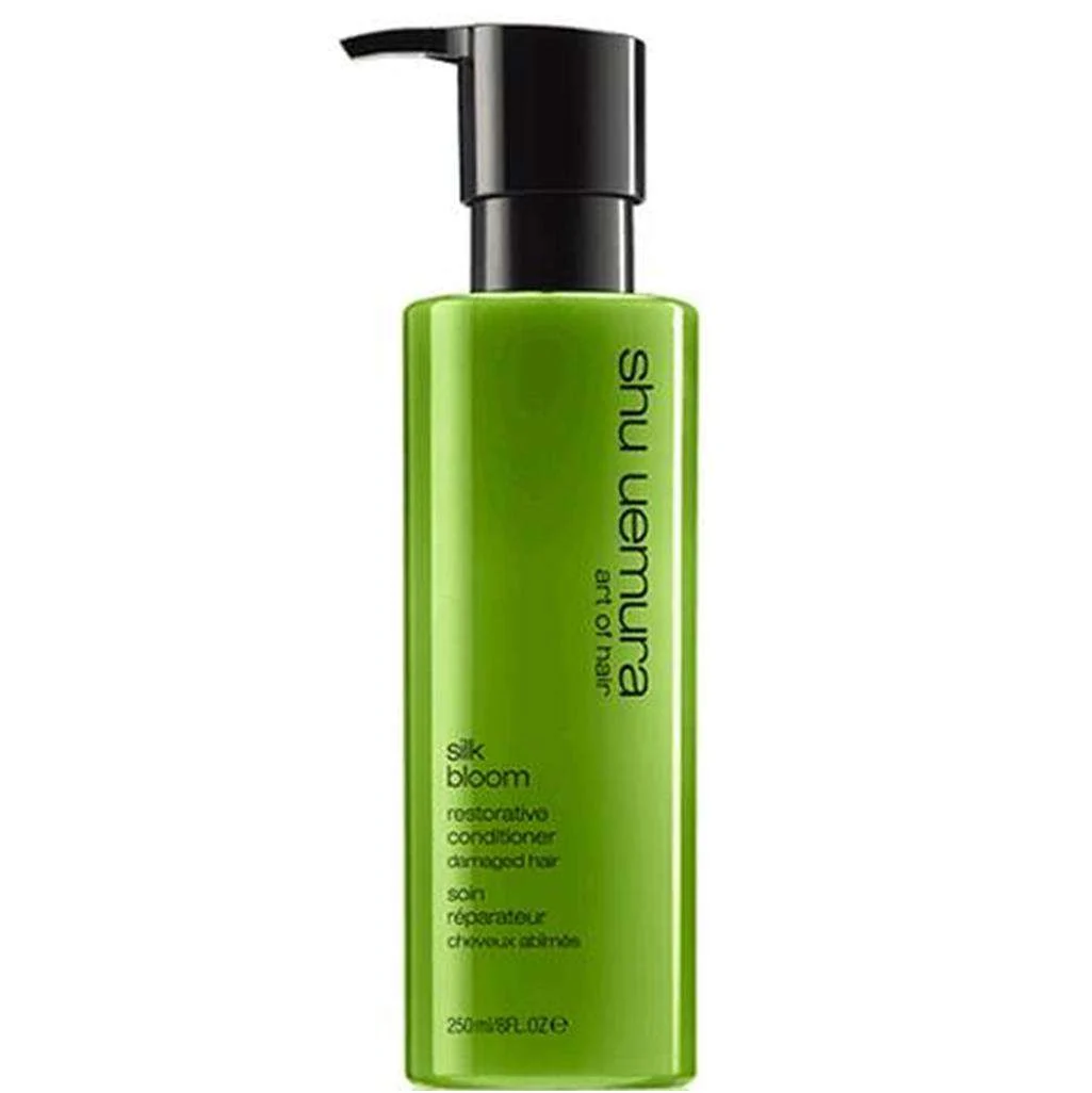 SHU UEMURA SILK BLOOM RESTORATIVE CONDITIONER FOR DAMAGED WITH HAIR ARGAN OIL 250 ML