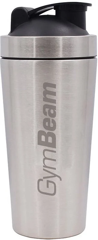 GymBeam Shaker Steel per lo sport colore Classic 739 ml