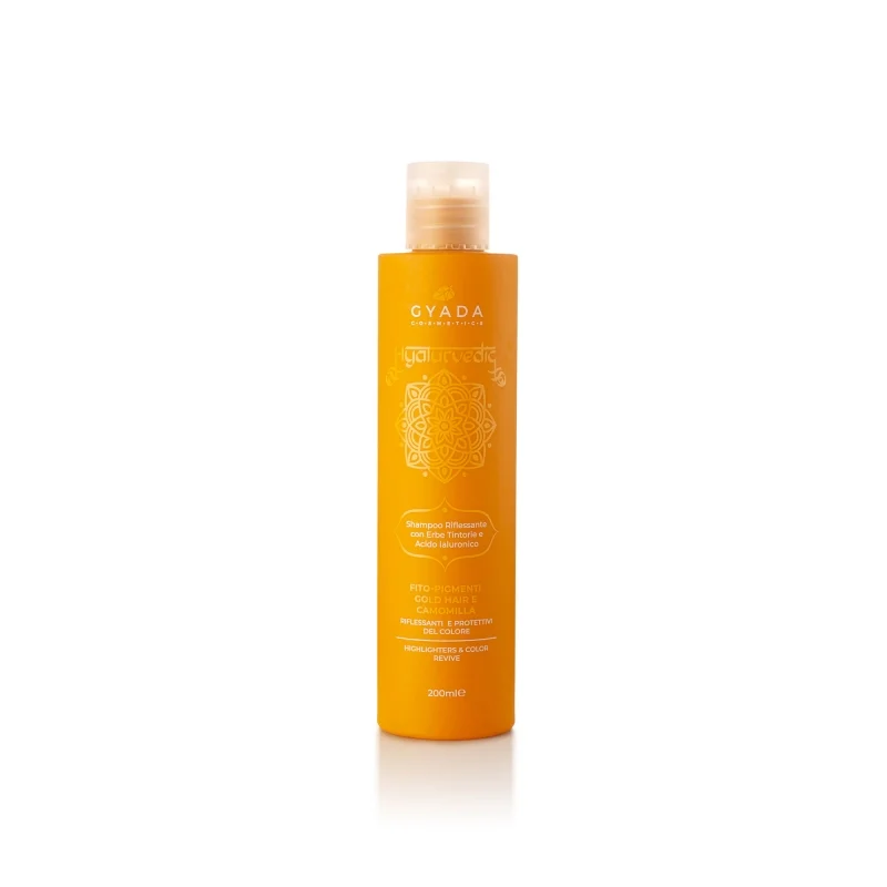 GYADA COSMETICS Hyalurvedic Shampoo – Riflessante Gold Hair