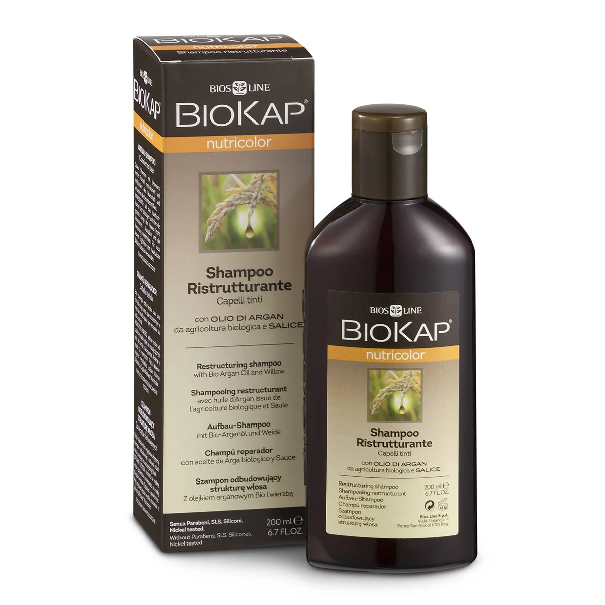 BIOKAP Nutricolor – Shampoo Ristrutturante