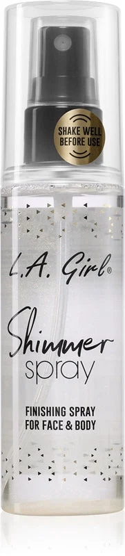 L.A. Girl Cosmetics Spray fissante per il trucco per viso e corpo colore Gold 80 ml