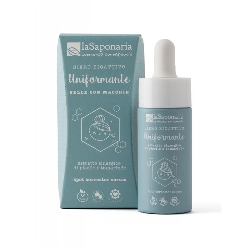LA SAPONARIA Siero Bioattivo Uniformante – Pelle con Macchie