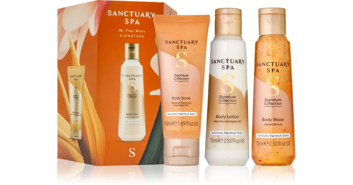 Sanctuary Spa Signature Me Time Minis trattamento perfetto per il corpo