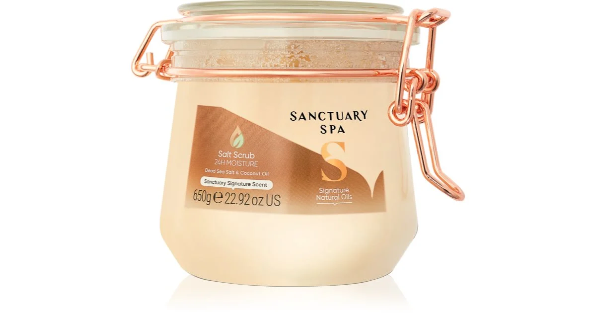 Sanctuary Spa Signature Natural Oils scrub al sale nutriente e idratante 650 g