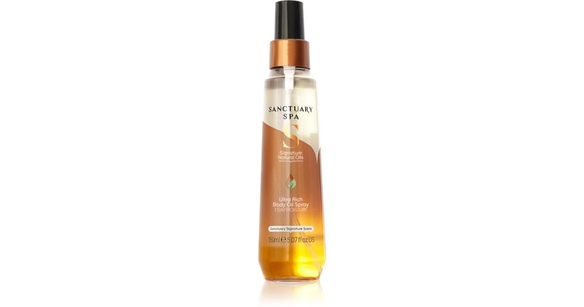 Sanctuary Spa Signature Natural Oils olio idratante corpo in spray 150 ml