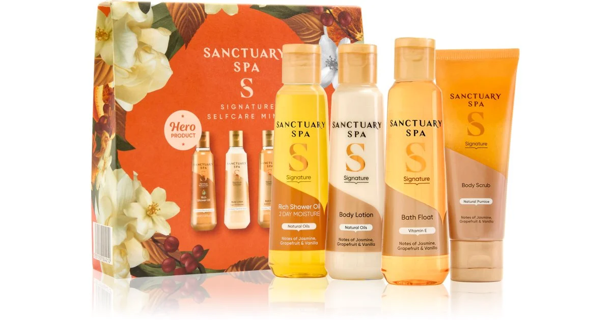 Sanctuary Spa Signature Selfcare Minis kit da viaggio
