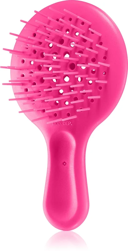 Janeke Silicon Line piccola spazzola piatta 15,5 x 9 x 3,5 cm fucsia