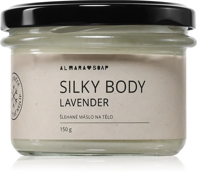 Almara Soap Silky Body Burro Corpo Montato Levander 150 G