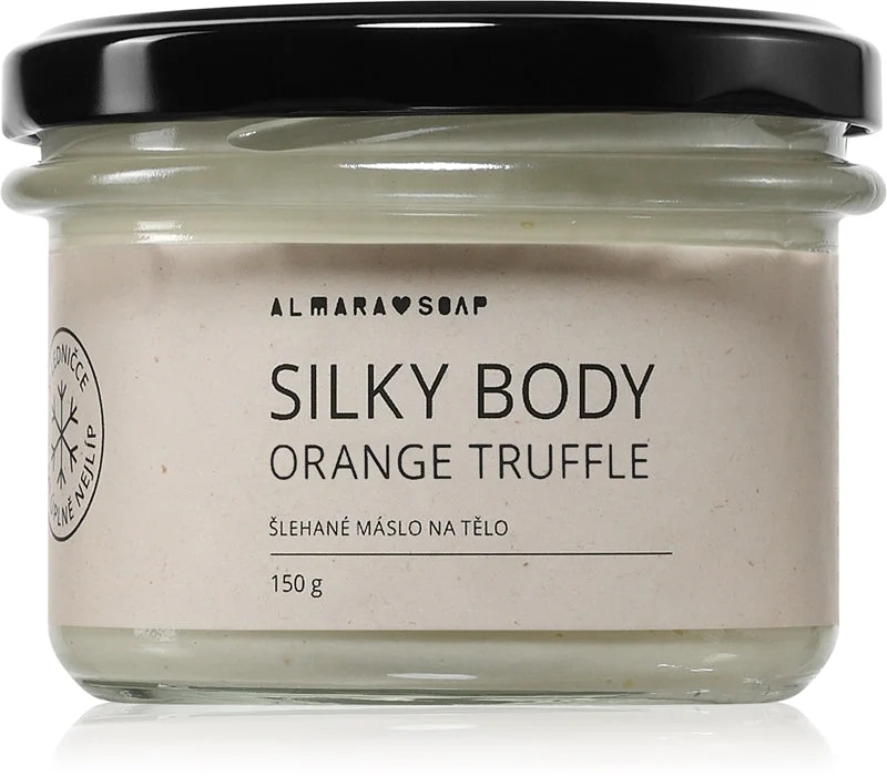 Almara Soap Silky Body Burro Corpo Montato Orange Truffle 150 G
