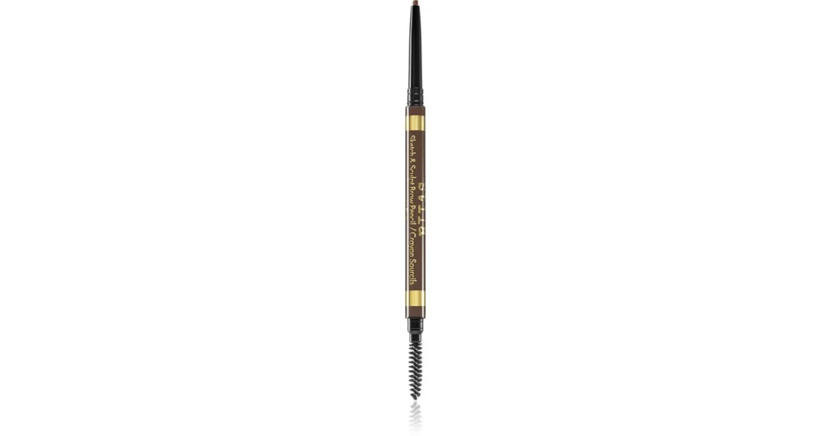 Stila Cosmetics Sketch & Sculpt matita automatica per sopracciglia con spazzolino Dark 0,04 g