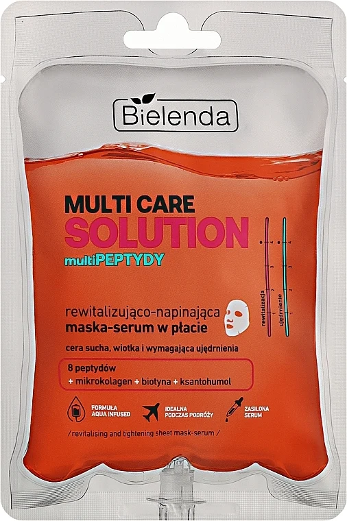 Maschera-siero in tessuto rigenerante e rassodante