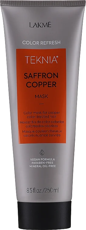 Maschera per capelli color rame